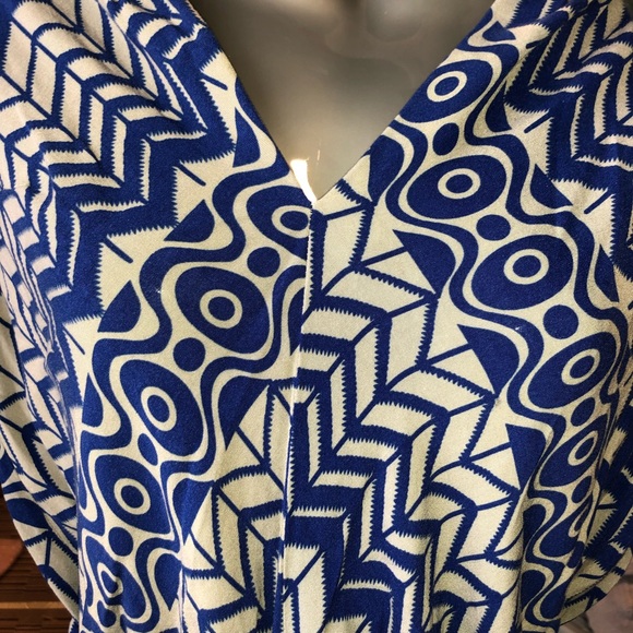 Blue and Gray Summer Dress Forever 21 size medium. - Picture 5 of 6